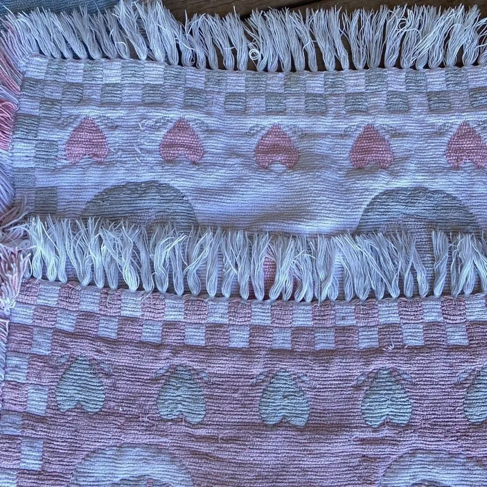 Vintage Tow Bath Rug Mat